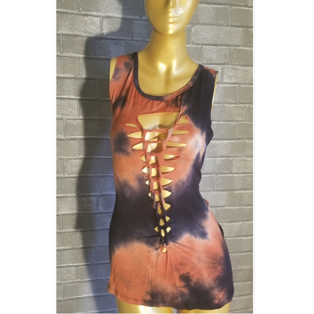 Plus size Tie Dye top